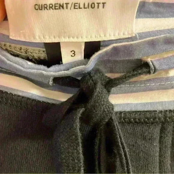 Current Elliot black multimedia joggers with functional drawstring. Large (3) - Picture 5 of 6